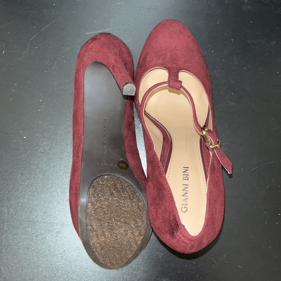 Stiletto Gianni Bini Maroon - Picture 7 of 9